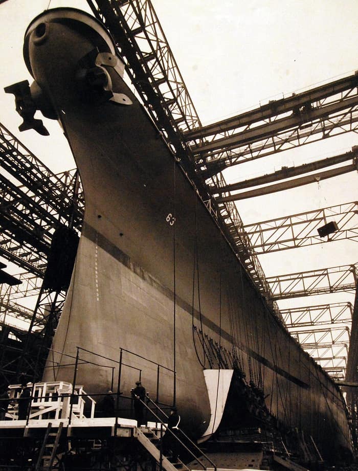 Fotografía histórica de la Marina de EE. UU. del Astillero Naval de Brooklyn, tercera imagen