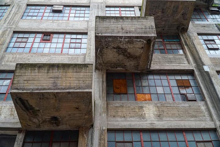 El atrio de la Brooklyn Army Terminal