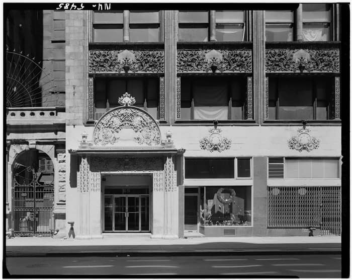 Fotografía del Historic American Buildings Survey del Edificio Bayard-Condict