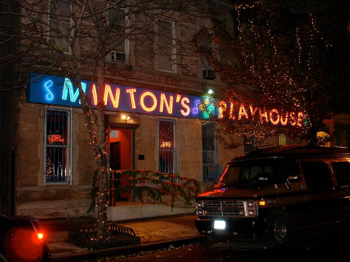 Minton’s Playhouse, the Harlem jazz club on West 118th Street