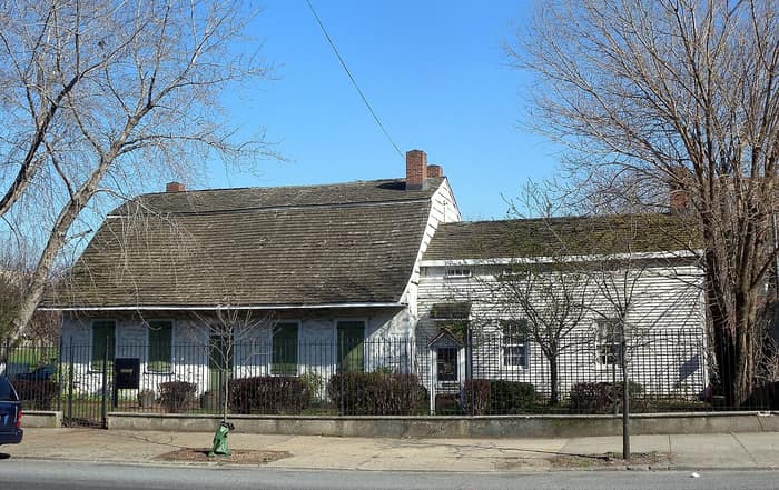 The Onderdonk House seen from Flushing Avenue