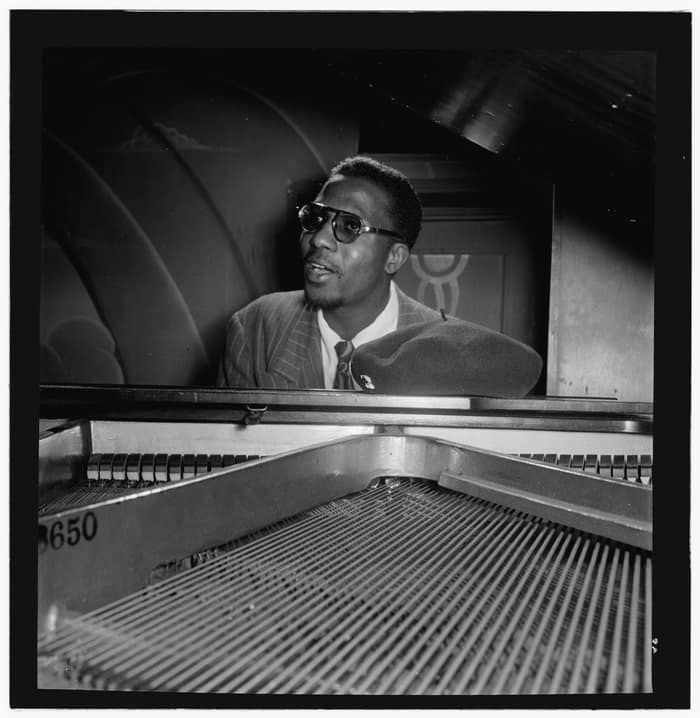Portrait of Thelonious Monk at Minton’s Playhouse, around 1947, fourth view