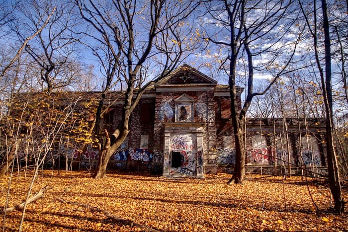 The Seaview children’s hospital building on Staten Island