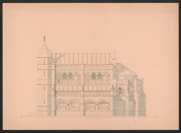 Quinta vista histórica del mausoleo Vanderbilt en New Dorp, Staten Island