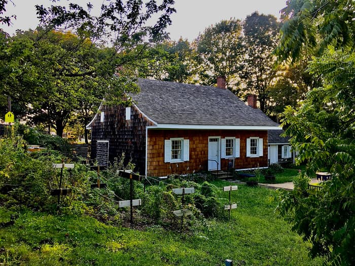 La Casa Wyckoff en East Flatbush, Brooklyn, fotografiada en septiembre de 2020, segunda vista